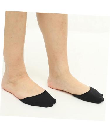 FRCOLOR 4 Pairs Forefoot Pad Toe Socks for Heels Womens Toe Cover Half Toe Socks Invisible Half Socks Breathable Half Socks Comfortable Liner Socks High Heel Non-slip Cotton Women's - Buy Online on GoSupps.com