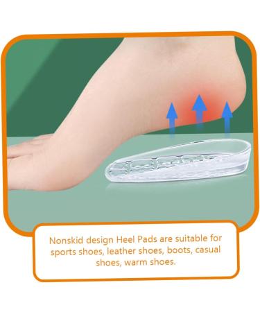 FOMIYES 2 Pairs Clear Adhesive Heel Pads for Women - High Heel Inserts & Cushions - Comfort & Support for Shoe Grips & Gel Pads - Buy Online on GoSupps.com