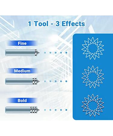 ciyeu Foil Transfer Tool Replacement for Joy Foil Transfer Kit with Foil Transfer Housing+3 Tip Foil Transfer Tool Kit Blue - Buy Online on GoSupps.com