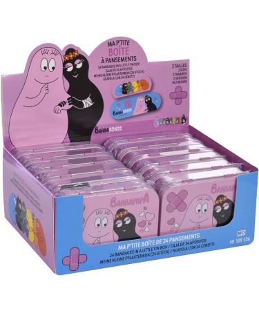 Barbapapa Children's Plaster Metal Box - 24 Stylish Plasters & Storage for Kids - Perfect for Backpack & Handbag - Buy Online on GoSupps.com