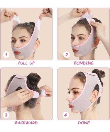 1 Piece Double Chin Reducer Chin Lifting Strap Double Chin Mask Chin Lifting Mask V-Line Lifting Mask Face Lifting Strap (Grey) - Buy Online on GoSupps.com