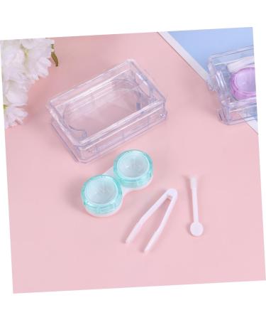 Buy Homsfou 4-Piece Mini Contact Lens Travel Case - Safe & Stylish Containers for Colored Lenses - International Shipping Available - Buy Online on GoSupps.com