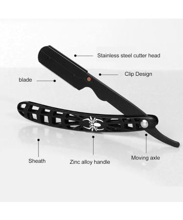 Manual Razor Holder Stand | Stainless Steel Zinc Alloy | Vintage Foldable Barber Shaving Stand (White Spider) - Shop Internationally - Buy Online on GoSupps.com