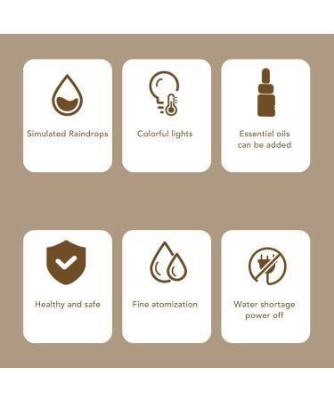 Buy Aroma Diffuser with Timer & Light Air Freshener Humidifier for EU | Perfect for Home & Office - Buy Online on GoSupps.com