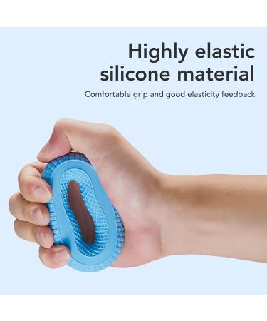 Hand Exerciser Grip Strength Trainer Ring - Silicone Strengthener for Rock Climbing & Rehabilitation - Buy Online on GoSupps.com