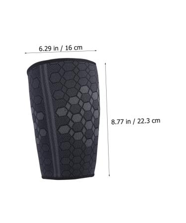 Yardwe Thigh Protector - 2 Pcs Knit Leg Warmers for Hamstring & Groin Support | High Elasticity Sports Gear - Buy Online on GoSupps.com
