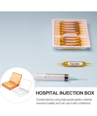 Light-proof Plastic Injection Case - Hospital Grade 2ml Injector Storage Box (2pcs) - Buy Online on GoSupps.com