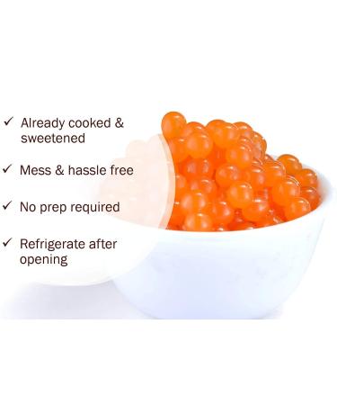 Strawberry Bursting Boba Pearls - Buddha Bubbles Boba Dessert Topping - Buy Online on GoSupps.com