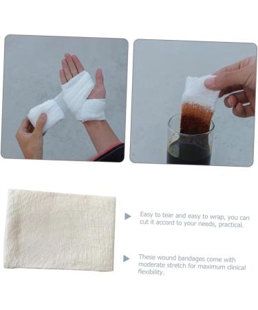 Buy Sosoport 5pcs Compressed Gauze Compression Tape - Medical Adhesive Tape for Gauze Pads | Elastic Cotton Outdoor Accessories - Buy Online on GoSupps.com