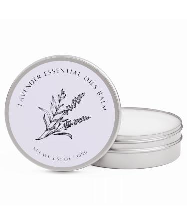 benatu Solid Body Oil for Dry Skin Care Scented Body Butter with Vitamin E for Women and Men Essential Oil Massage Blam Blends of Lavender Chamomile Sweet Orange Ylang Ylang 3.53 oz Lavender Blends