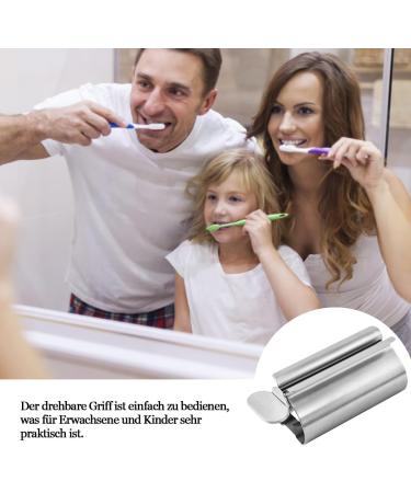 Sinzau 3-Piece Stainless Steel Tube Squeezer Set | Perfect for Toothpaste Face & Hand Creams - International Shipping Available - Buy Online on GoSupps.com