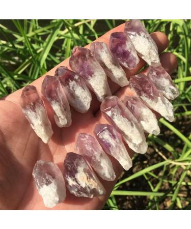 Home Decoration Stone 1/4 lb Lot Brazilian Rough Amethyst Points Raw Crystals Balance Gemstone Decoration - Buy Online on GoSupps.com