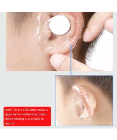 120PCS Baby Waterproof Ear Stickers & Earmuffs - Kids Shower Ear Protectors with Ear Plugs for Swimming - Buy Online on GoSupps.com