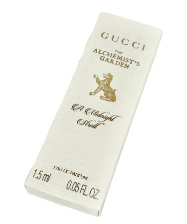 Gucci The Alchemist's Garden A Midnight Stroll Sample Perfume Splash 1.5 ml / 0.05 oz (1 sample) - unisex A midnight Stroll 0.05 Fl Oz (Pack of 1) - Buy Online on GoSupps.com