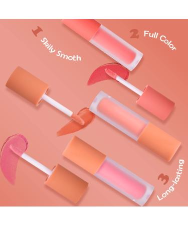 Delyneph Liquid Blush Makeup - Korean Natural Pink Cheek Cream for a Radiant Glow (Sakura Pink) - Buy Online on GoSupps.com