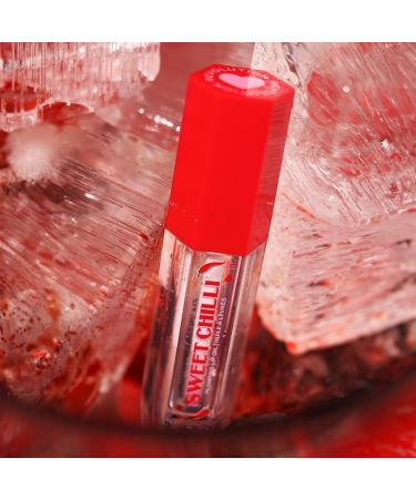 I Heart Revolution Sweet Chilli Lip Plumping Oil Glossy Effect Contains Vitamin E Transparent 4ml - Buy Online on GoSupps.com