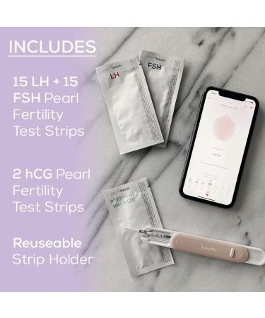 Beurer Ovulation & Pregnancy Test Kit | 15 FSH, 15 LH Strips | Connects to Pearl App | Natural Family Planning | OT80 - Buy Online on GoSupps.com