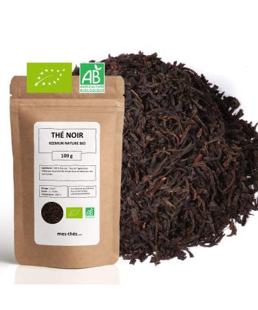 Organic Black Tea ? Keemun ? Natural Black Tea ? Loose Black Tea ? 100g Bag with Zip ? 40 Cups ? 100% Organic Farming ? Quali