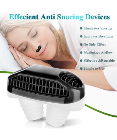 2-in-1 Anti Snoring Devices: Nose Air Purifier & Nasal Vents for Men and Women - CPAP Users - Snore Stop Sleep Aid - Buy Online on GoSupps.com
