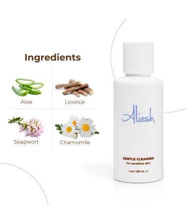Aliesh Skincare Gentle Face Wash Coconut-Based Facial Foaming with Aloe Chamomile and Licorice pH-Balanced Face Cleanser for Men and Women Beauty and Personal Care for Dry or Sensitive Skin 4oz - Buy Online on GoSupps.com