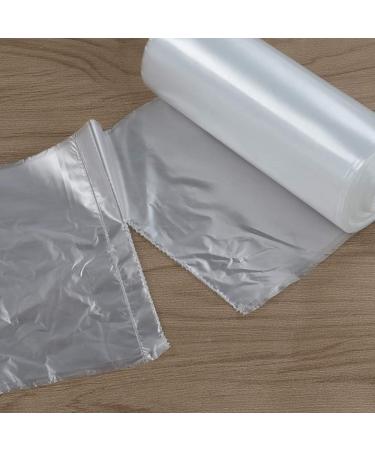 Ponpong 1.2 Gallon Clear Kitchen Trash Bags Garbage Bags Waste Bags 150 Bags/6 Rolls - Buy Online on GoSupps.com