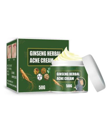 Acne Treatment Cream 5% Benzoyl Peroxide Acne Cream Cystic Acne Spot for Face Pimple Cream with Tea Tree Oil for Acne 1.67 oz