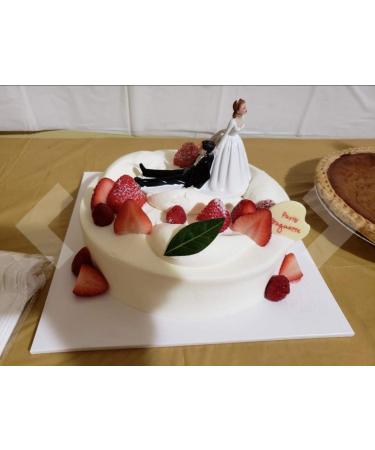 SCHOLMART Wedding Cake Toppers Bride and Groom Funny Bride Dragging Groom Cake Topper Cake Topper Wedding Bride and Groom Wedding Cake Toppers Reluctant Groom Figurines (Reluctant Groom) - Buy Online on GoSupps.com