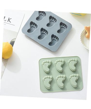 IMIKEYA Kitchen Tools 12 Pcs Footprint Baking Mold Tool Handmade Soap Child Silica Gel Kitchen Tool 15.8X13.2X1.5CMx3pcs Assorted Colorx3pcs - Buy Online on GoSupps.com