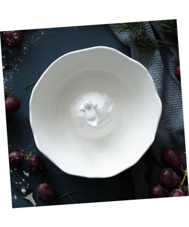 Milisten 1pc Polar Bear Fruit Bowl Large Ceramic Bowl Soup Bowls Large Kitchen Storage Ceramic Fruit Bowl Ceramic Serving Bowl Storage Bowl White Dessert Cereal Bowl Ceramics 3D - Buy Online on GoSupps.com