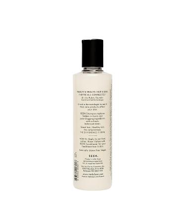 SEEN Fragrance-Free Shampoo 8.6 Fl. Oz - Non-Comedogenic & Sulfate-Free Formula for Sensitive Skin - Dermatologist-Developed for Eczema & Acne Prone Skin - Buy Online on GoSupps.com