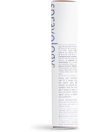 StressRelief Homeopathic Oral Spray - Natural Vegan Stress Relief | Gluten-Free Lactose-Free | 30-Day Supply - Buy Online on GoSupps.com