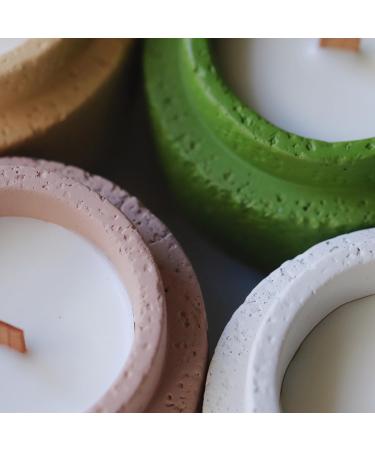 Organic DADA 6 Oz Candle - 35 Hour Burn | Paraffin Free Soothe & Relax with White Jasmine Mint - International Shipping Available - Buy Online on GoSupps.com