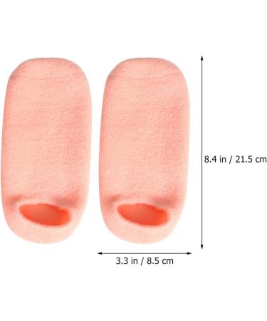 FRCOLOR 3 Pairs Spa Moisture Socks for Women Cracked Heels Guard Foot Lotion Socks Heel Repair Footcare Socks Foot Moisturizing Socks Anti-Crack Socks Yarn Miss Cosmetic - Buy Online on GoSupps.com