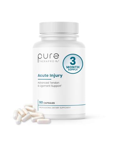 Pure Therapro Rx Acute Injury | Tendon & Ligament Support | Convenient Once a Day Clinical Dose | Supports Tendon Health Movement & Physical Function | Pharm-Grade (90 Capsules)