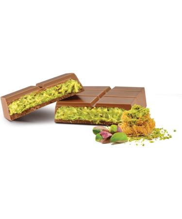 Chocolate Dubai - The Gourmet Alliance of Crispy Kada f Pistachio and Chocolate in Large Format 200 g for Even More Gourmandise! - Buy Online on GoSupps.com