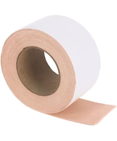 Dealmed Extra Heavy Moleskin Tape  1 Roll, 2" x 5 Yards/Roll Moleskin for Feet and Virtually Any Body Part, Great for Corns, Calluses, and Blisters