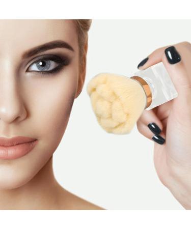 Flower Shape Makeup Brush Round Shape Cosmetic Brush Multi-function White for Daily Life - Buy Online on GoSupps.com