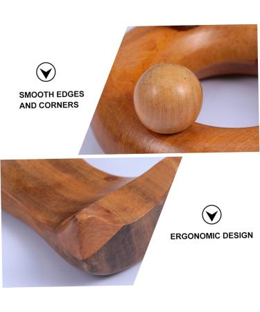 FOMIYES 10 STK Massage Device - Sandalwood Triangle Cushions Foot Massager & Neck Massager Scratch Board - Guasha & Spa Tool for Ultimate Relaxation - Buy Online on GoSupps.com