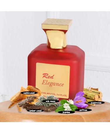 EBC PERFUME Red Elegance Perfume - Eau De Parfum for Women - 3.4 fl.oz - Buy Online on GoSupps.com