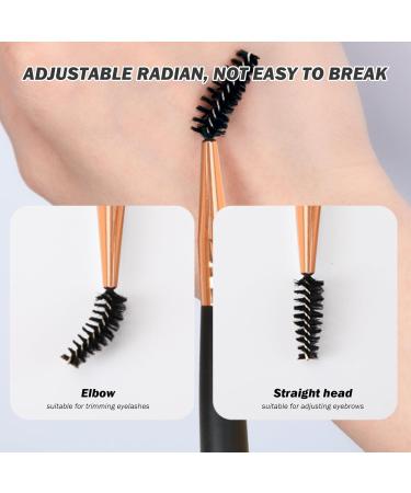 Buy 3Pcs Eyebrow Brush & Comb Set - Dual Lash Comb & Foldable Separator Tool for Perfect Eyebrows & Mascara Removal | International Shipping Available - Buy Online on GoSupps.com