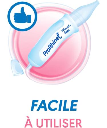 Prorhinel Baby Nasal Aspirator with Soft Tips + 2 Extra Tips - Buy Online on GoSupps.com