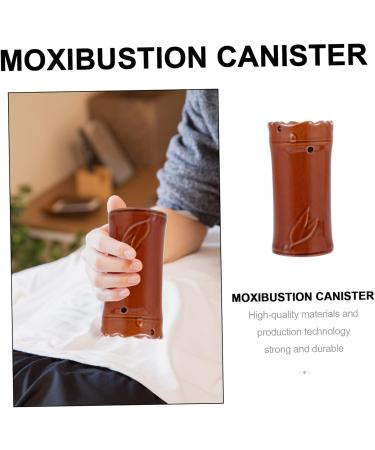 TOVINANNA 2S Moxibustion Ceramic Facial Tools - Handheld Moxa-Mecher Cup for Portable Moxibustion Therapy - Buy Online on GoSupps.com