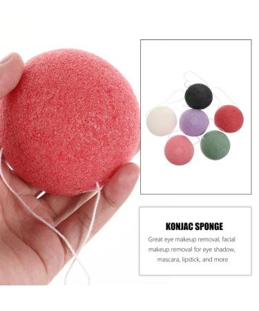 FRCOLOR 4pcs Konjac Sponge Set | Deep Cleansing Facial Tools | Gentle Skin Care & Face Wash Sponges - Buy Online on GoSupps.com