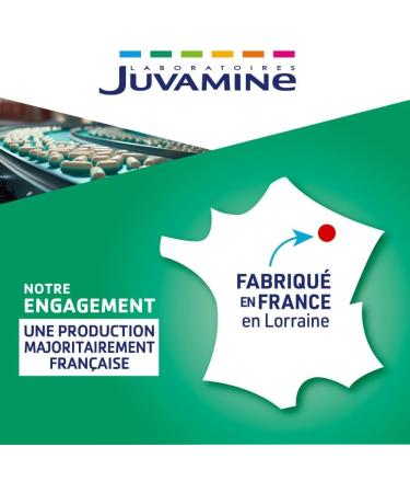 JUVAMINE - Brewer's yeast - Skin beauty hair and nails - Vitality - Vitamins B1 B2 B3 B5 B6 B8 B9 and B12 + Zinc - 5 month program - Made in France - Buy Online on GoSupps.com
