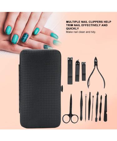 Shanrya Nail File Cutter Kit Nail Clipper Cuticle Nippers Men for Toenails Women Fingernails - Buy Online on GoSupps.com