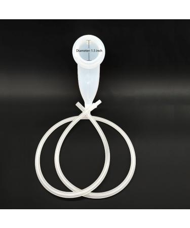 Reusable Urine Leg Bag for Men | Complete Drainage Collection System with 2 Portable Silicone Catheter Bags (1000ml & 2000ml) - Shop Internationally - Buy Online on GoSupps.com