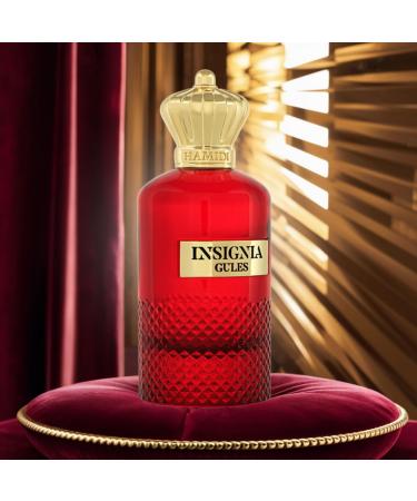 Hamidi INSIGNIA GULES Eau De Parfum Spray 105ML (3.5 OZ) - Long Lasting Perfume for Women Captivating & Harmonious Blend - Buy Online on GoSupps.com