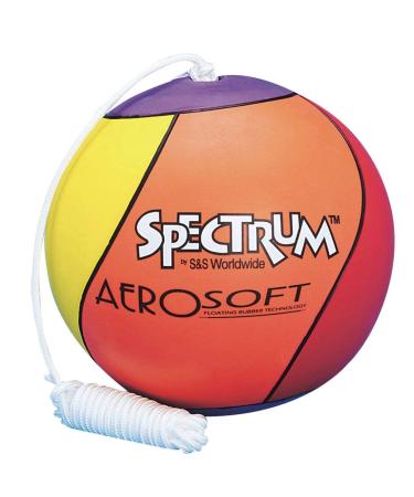 S&S Worldwide Spectrum Rainbow Soft Rubber Tetherball