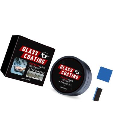MIKAXIQI 3pcs Car Glass Oil Film Cleaner Car Glass Polishing Degreasers Oil Film Removers With Sponge And Cloth Car Glass Cleaning Cloth 2 Sets - Buy Online on GoSupps.com