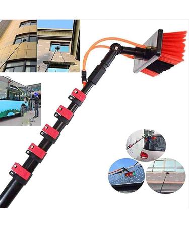 Window Cleaning Pole Telescopic Water Fed Extendable Brush for Indoor/Outdoor High Window Photovoltaic Panel Cleaning - Buy Online on GoSupps.com
